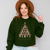 Gift for dog lover Tis the season Christmas sweater, dog lover sweater sweater, hoonigan dog Christmas sweatshirt